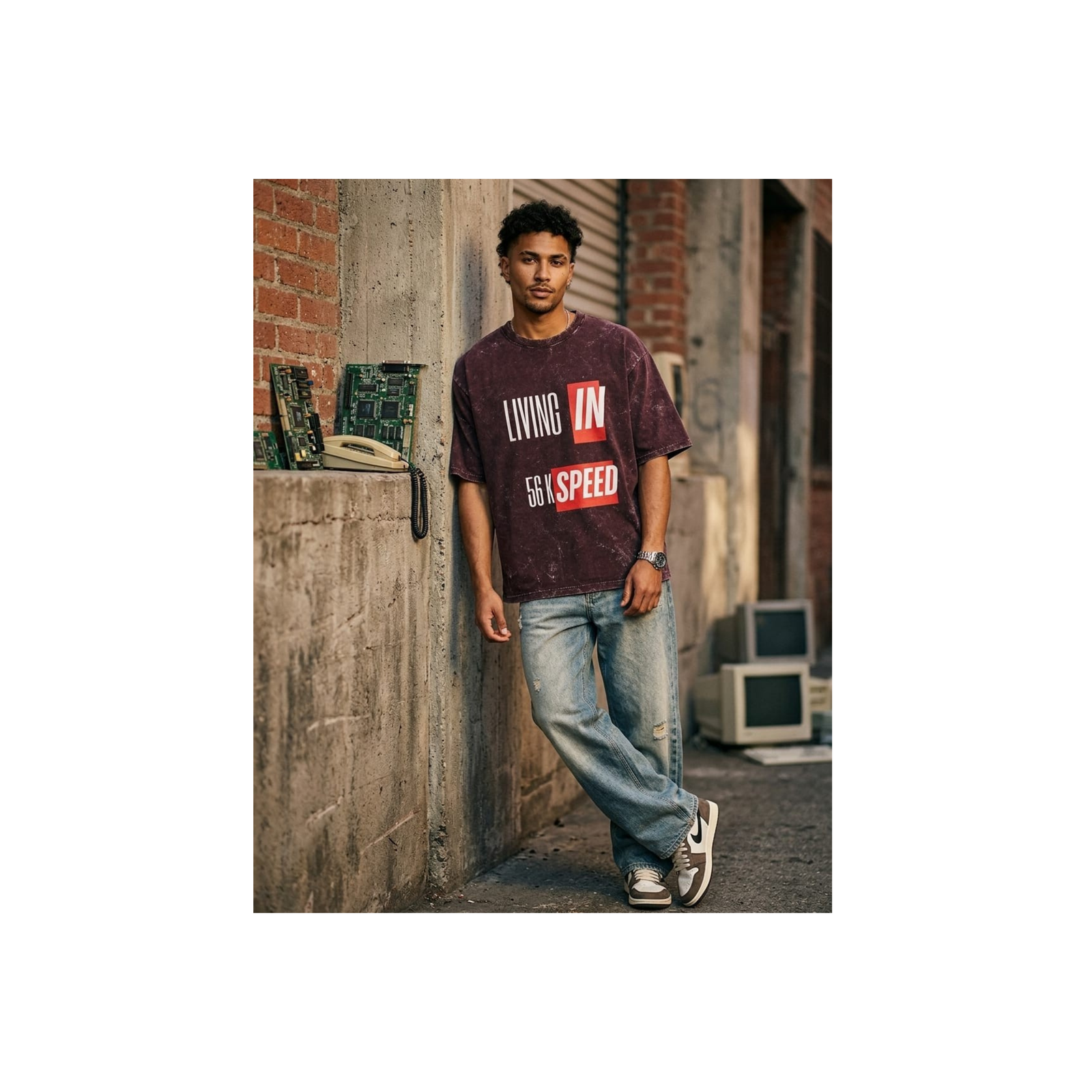 Acid wash Silhouette